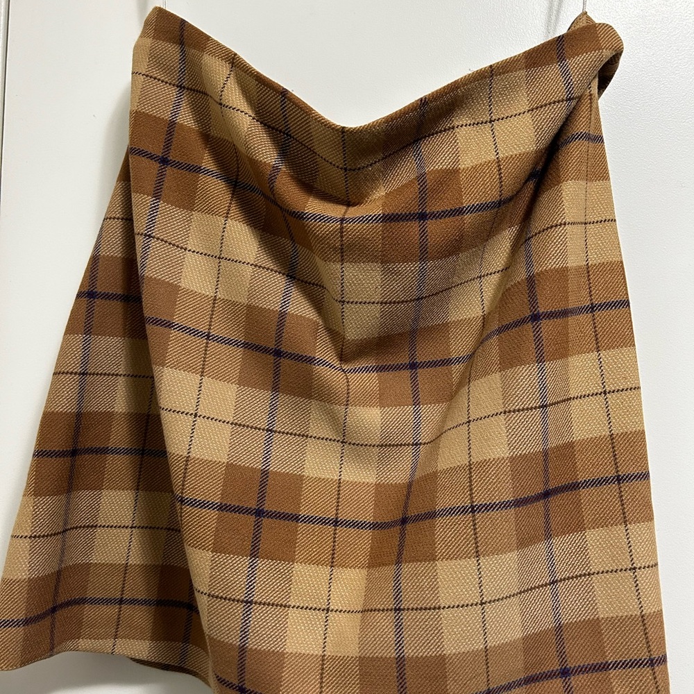 Wilfred Plaid Skirt